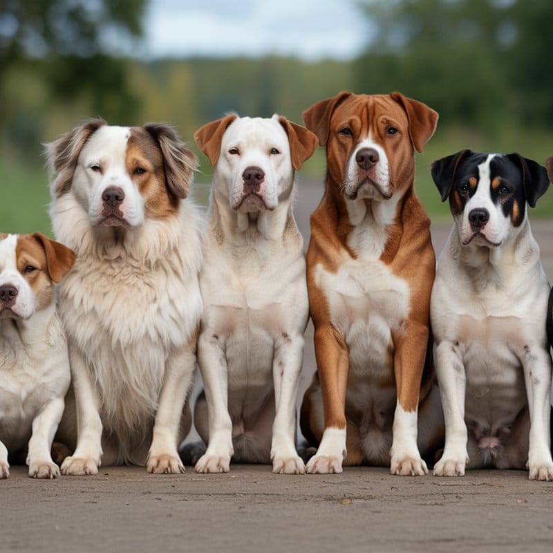 Verschiedene Hunde zeigen unterschiedliche Arten von schmerzfreiem Humpeln