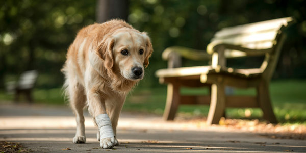 7 häufige Gründe, warum dein Hund vorne humpelt – Soforthilfe-Check