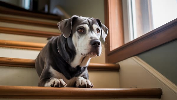 Alter Hund kommt Treppe nicht mehr hoch? 7 schnelle Hilfen