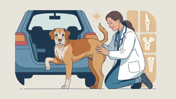 Mein Hund springt nicht mehr ins Auto – Gelenkproblem? Vergleich und Expertenrat zu modernen Gelenk-Snacks